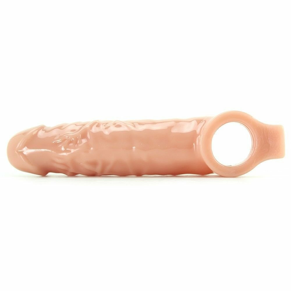 Size Matters Really Ample Penis Extender Sleeve Extension Enhancer Beige