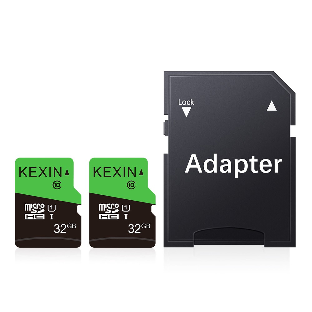 3Pack 32GB Micro SD SDHC Class 10 TF SD Flash Drive Memory Card For Phone Camera