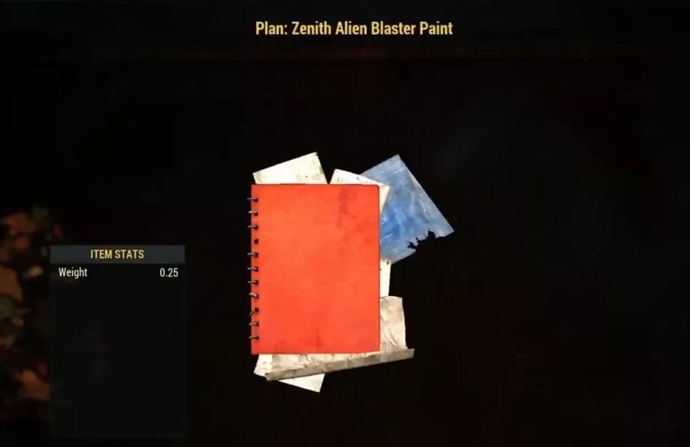 (Xbox) Zenith Alien Blaster Paint Plan