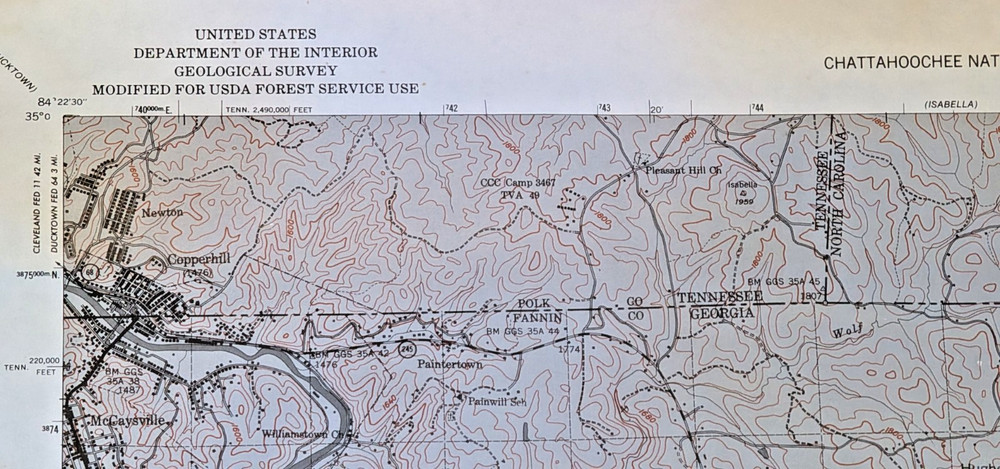 Vintage Topographic Maps