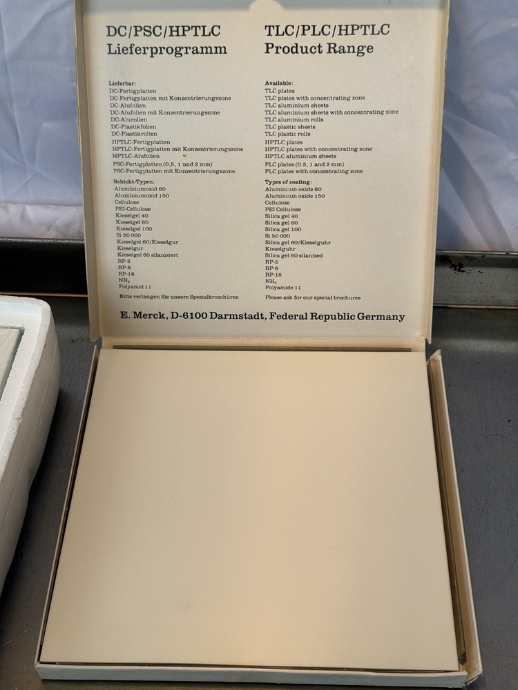 Chromatography HPLC Plates