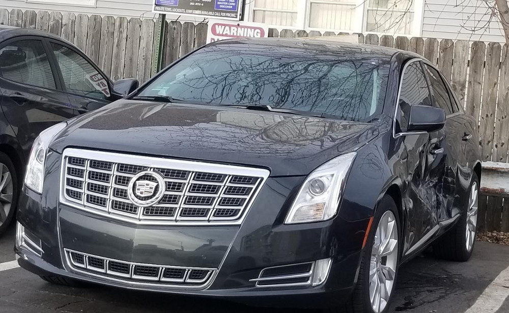 Touch Up Paint for Cadillac XTS with paint code WA810T, Graphite.