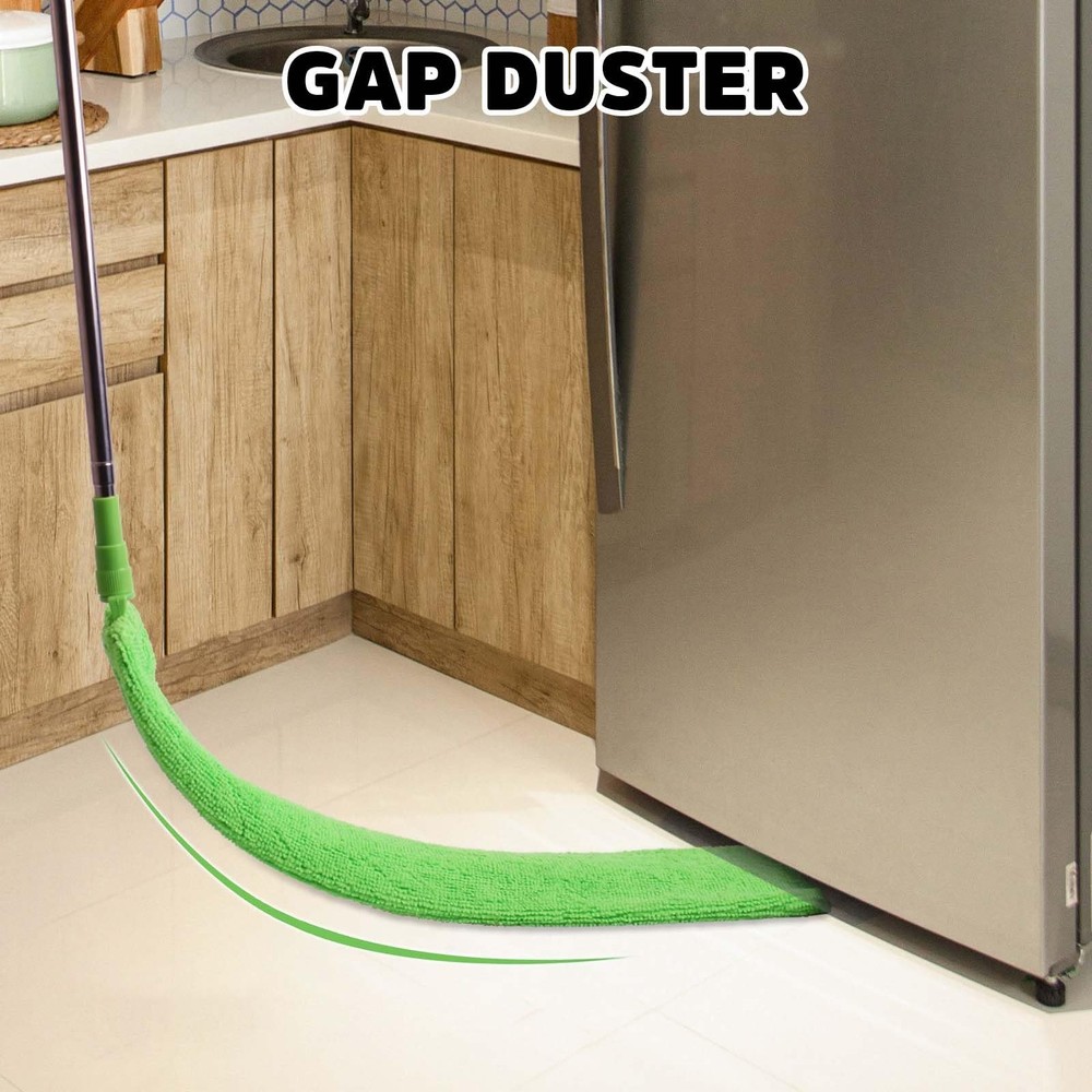Cobweb Duster with Extension Pole, Bafezoze Ceiling Fan Duster with Long Hand...
