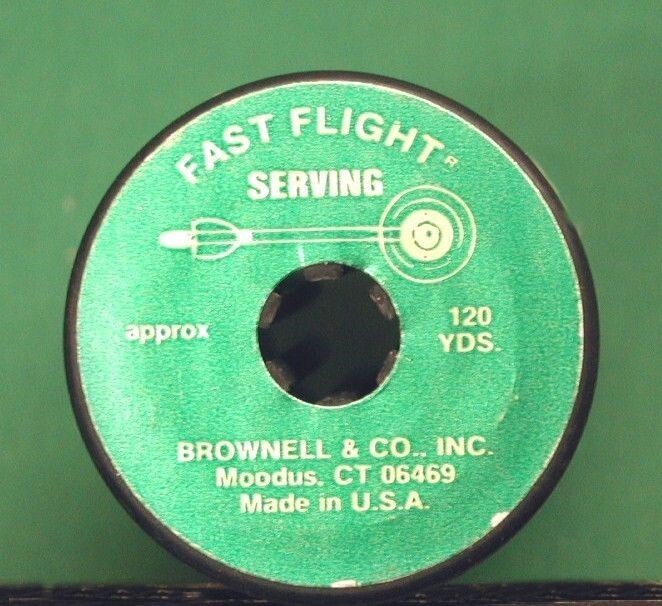 Brownell & Co. Fast Flight Serving Thread - Forest Green - New Spool