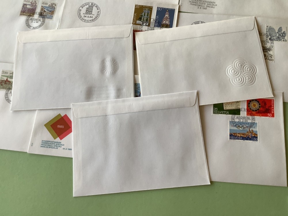 Switzerland postal covers 16 items Ref A2175