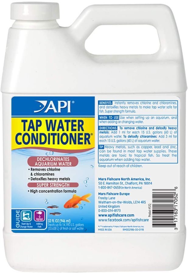 Aquarium, API Tap Water Conditioner (32 oz)