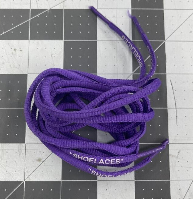 Off White “SHOELACES” Oval Laces Off White Presto Vapormax Shoelaces