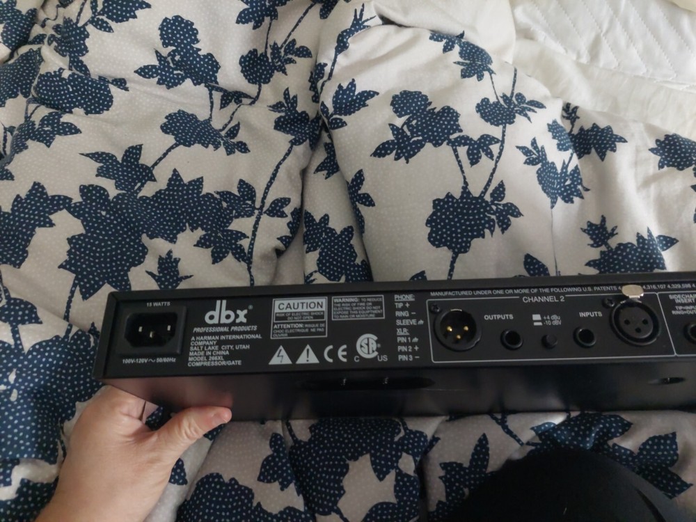 dbx 266XL 2-Channel Compressor/Gate CG01B9H