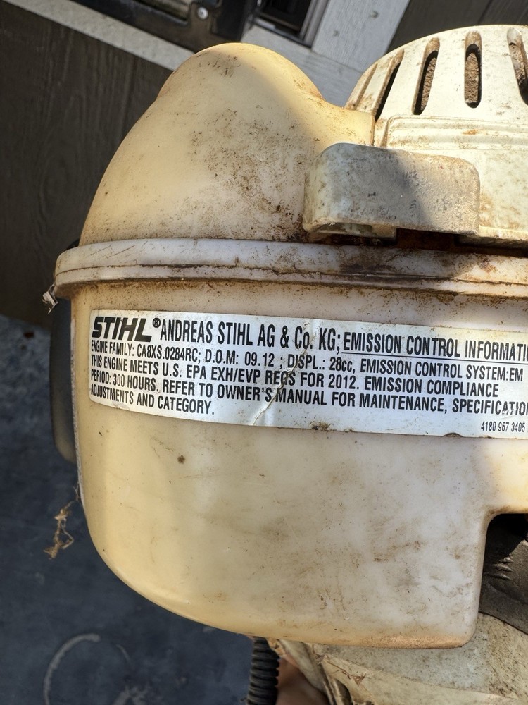 STIHL FS90R String Trimmer Engine Powerhead Throttle Pulls Good Untested Parts