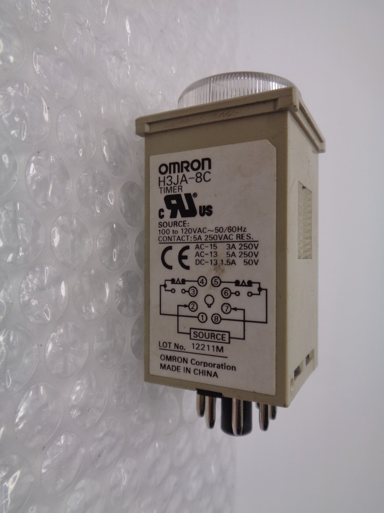 OMRON H3JA-8C TIMER RELAY NSNP