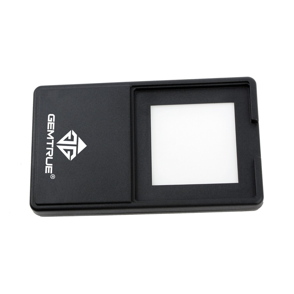 GemTrue Flat Diamond Light – Diffused Backlit Gemstone Viewing Tool