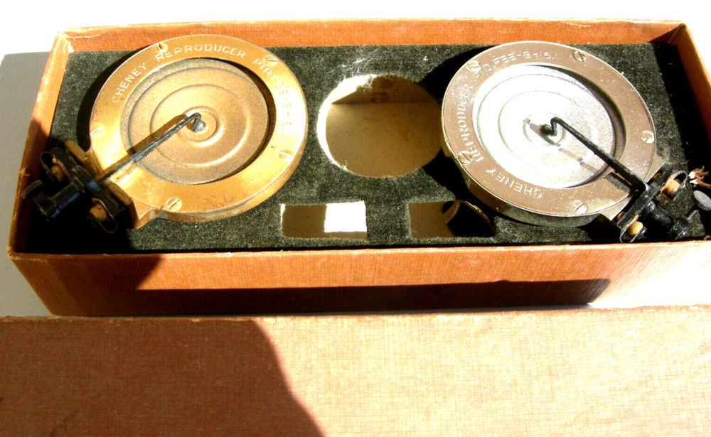 CHENEY - PHONOGRAPH DIAPHRAGMS - EARLY '900