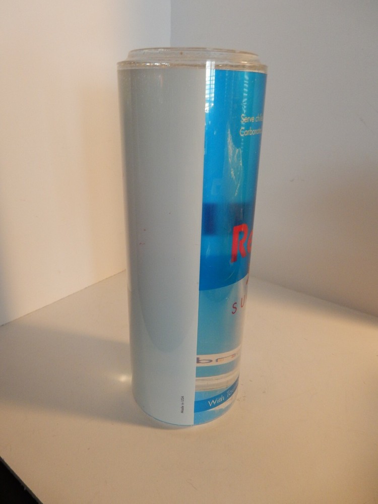 Red Bull Plastic Can (Solid)