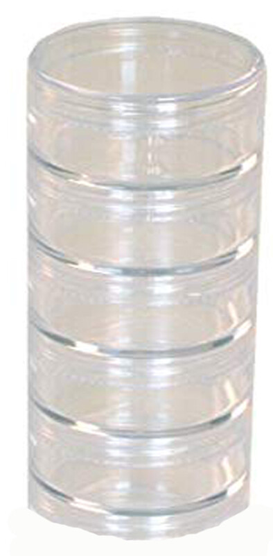 JSP®STACKABLE JARS 50MM 5 JARS(bx105)