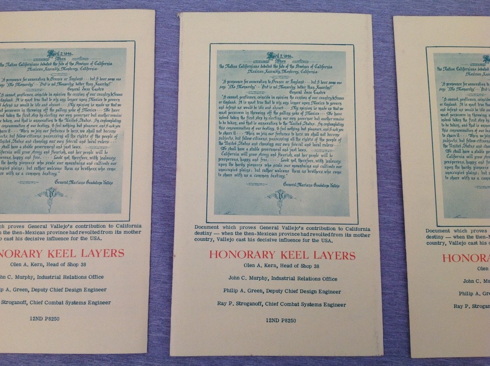 3 1965 Mare Island Navy Yard Programs