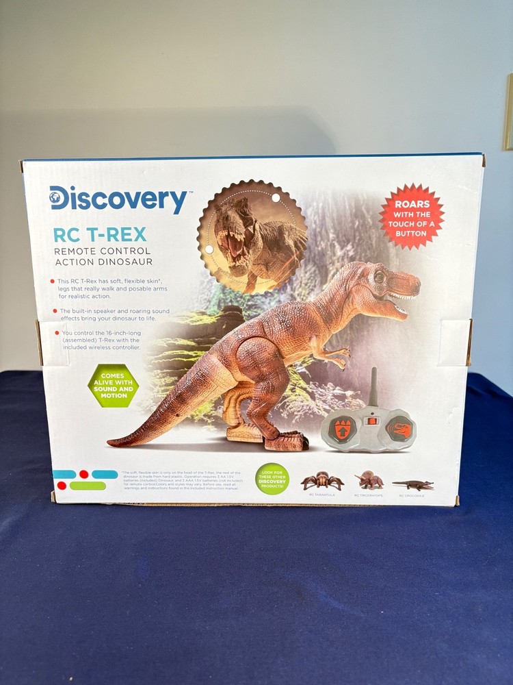 Discovery Remote Control T-Rex, Battery Operated.