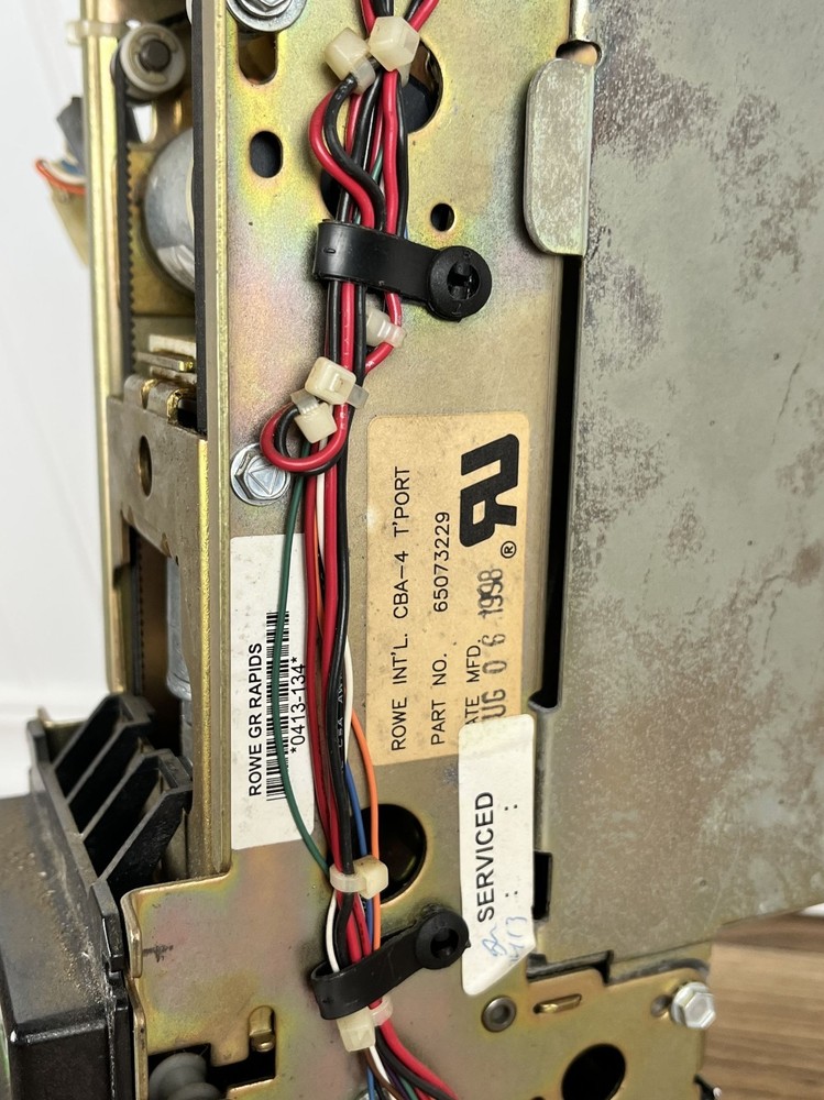 ROWE CBA-4 BILL ACCEPTOR BILL VALIDATOR CBA4