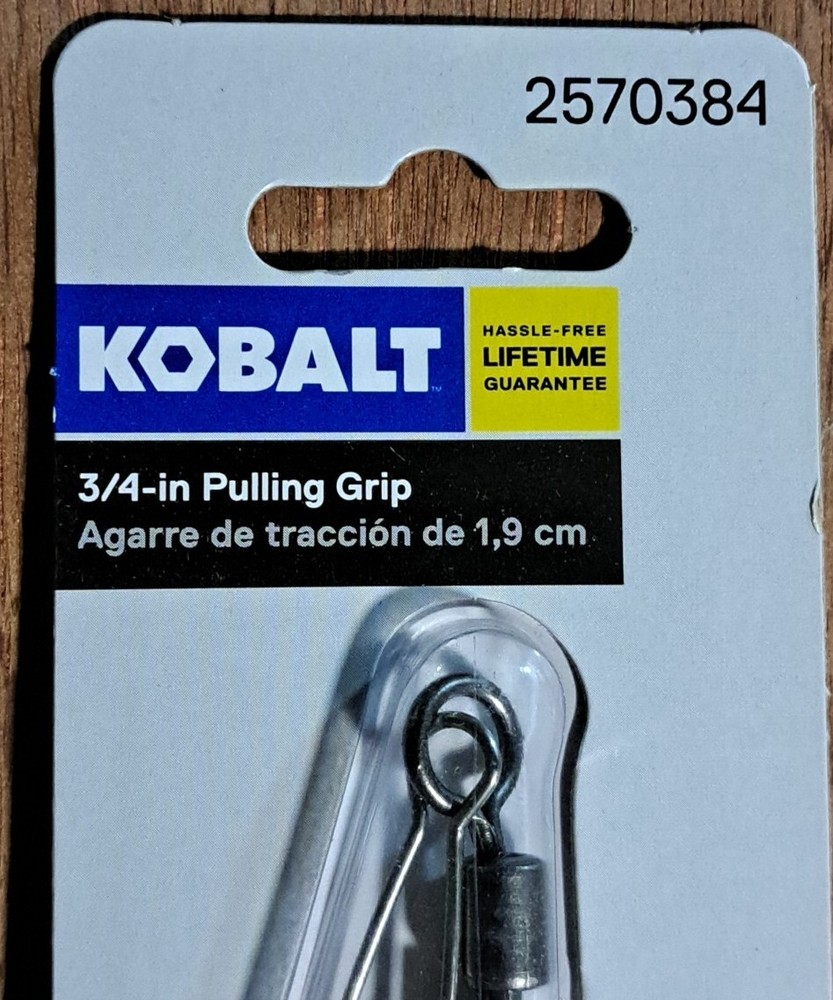 Kobalt Tools Pulling Grip, 3/4" Factory Sealed Package, #2570384 NEW