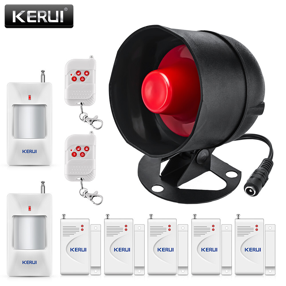 KERUI Wireless Door and Window Anti-theft Alarm Smart Home Security System Kit