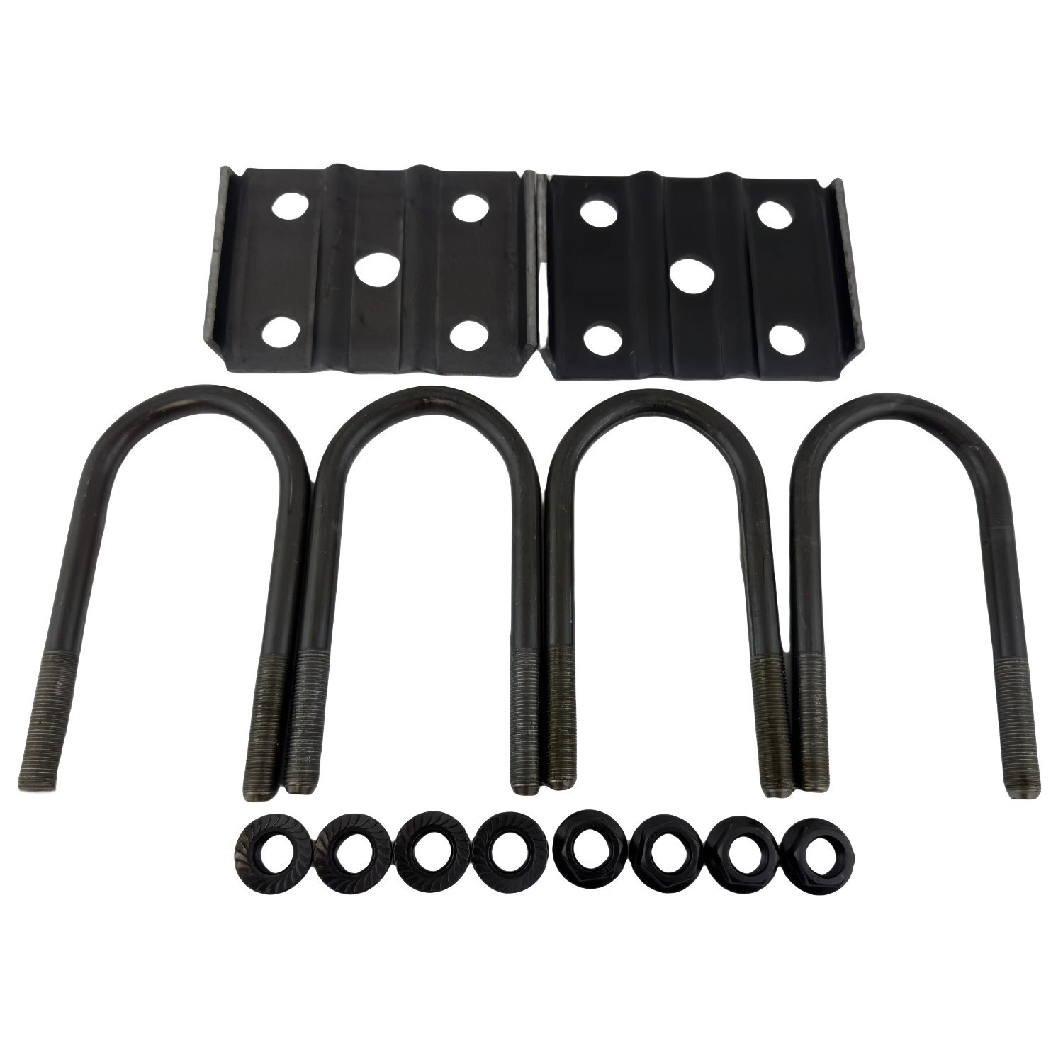 U-Bolt Kit for 3,500 lb Trailer Axles – Fits 2-3/8" Round Axle – Suspension Clam