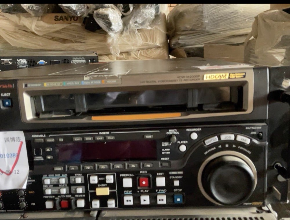 1pcs Sony hdw-m2000p multiformat hdcam recoder with digibeta,