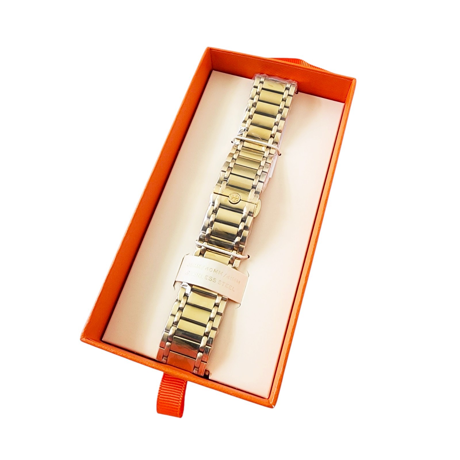 Tory Burch Miller Gold Bracelet Apple Watch Strap 38mm 40mm 41mm 42mm TBS0094