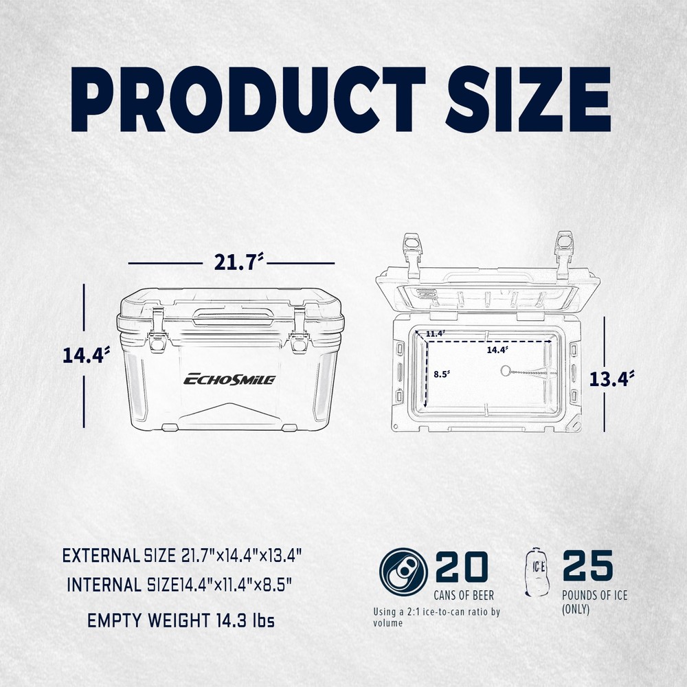 25Qt New White Warming Box