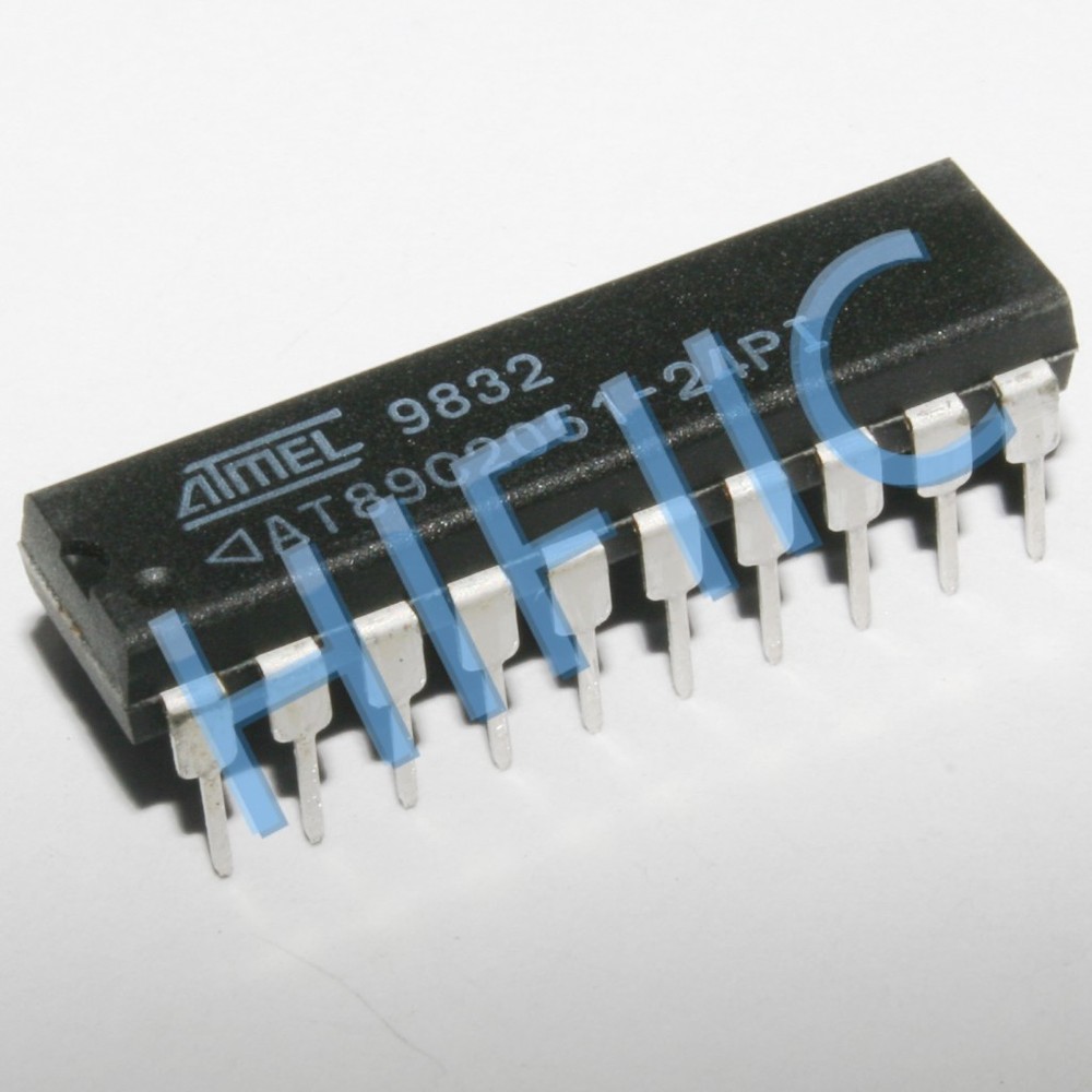 2PCS AT89C2051-24PI AT89C2051 8-Bit Microcontroller with 2K Bytes Flash