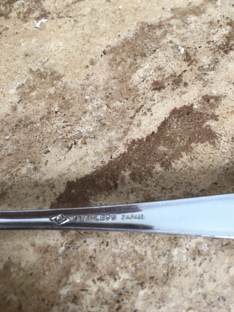 18 STAINLESS JAPAN G Flatware Floral Pattern