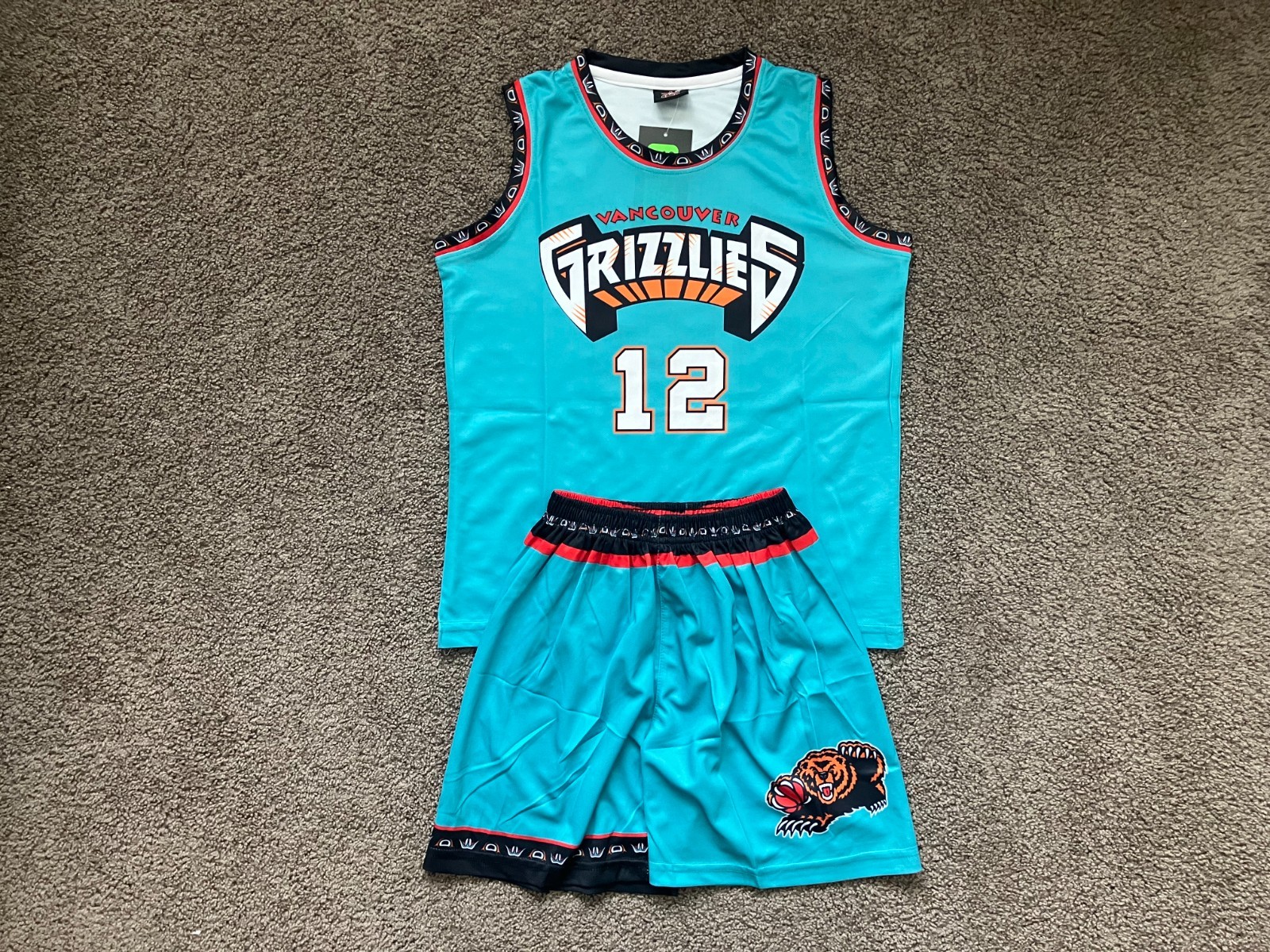 Youth Ja Morant High-Quality Jersey Shorts Grizzlies Basketball 2T thru 14-16