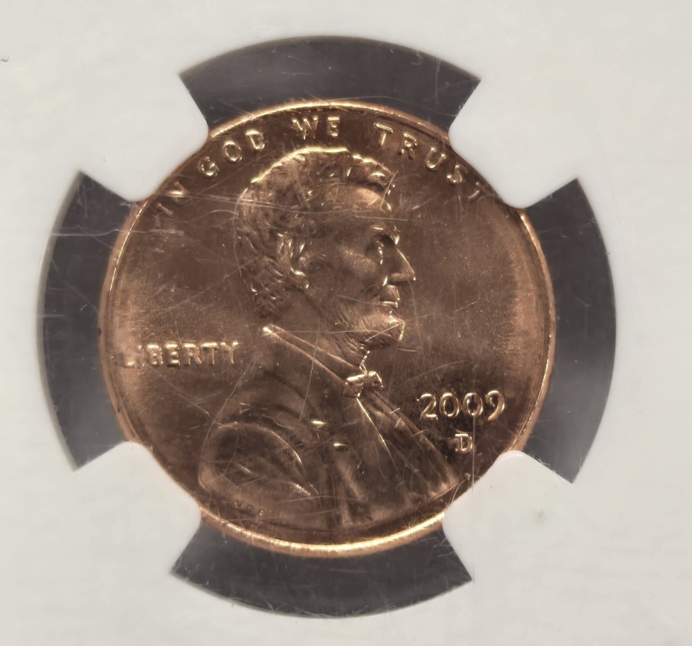 2009 1C Formative Years MS66 RD NGC Lincoln Cent