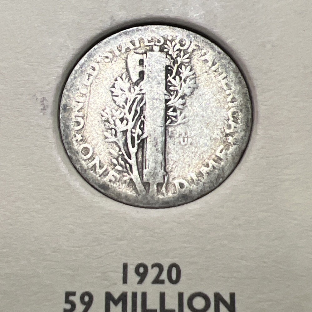 1920 P MERCURY DIME! Nice Better Early Date
