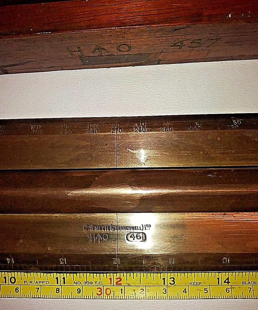 C.Smith (clerkenwell) CASED PARALLEL ROLLING RULE