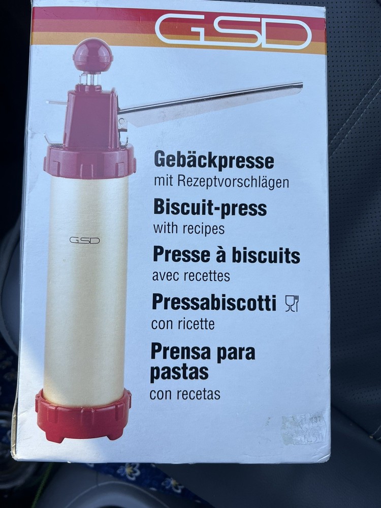 vintage cookie press