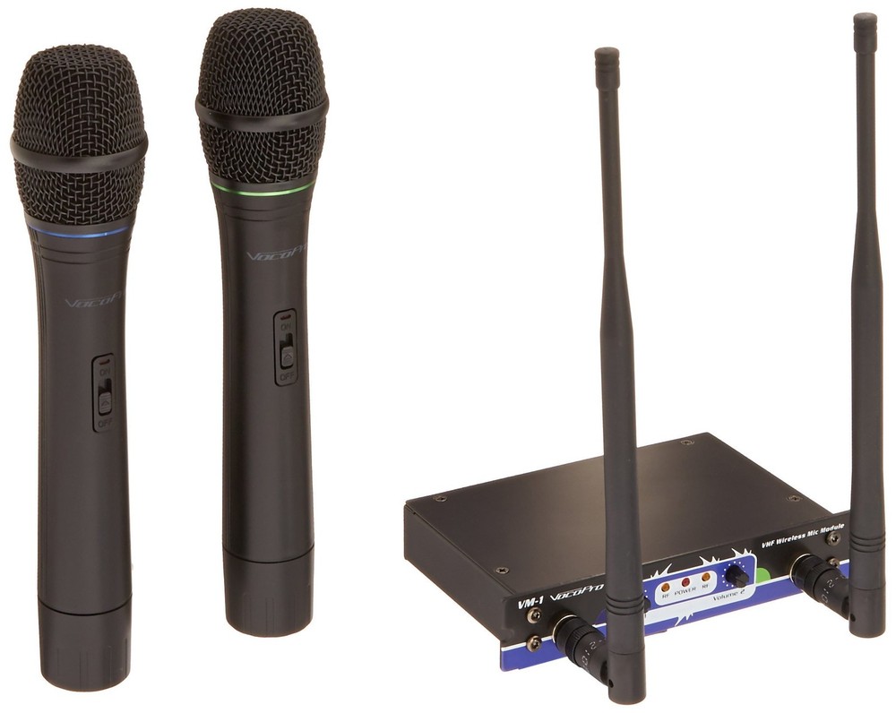 VocoPro VHF-MODULE-3 - Optional 2 Channel Wireless Mic Module, 2 Wireless...