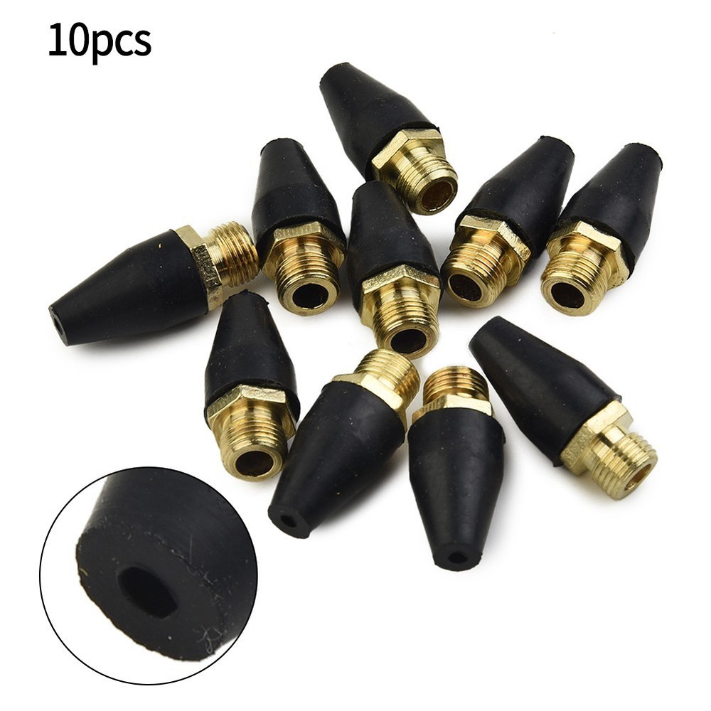 Rubber Nozzle Pack Brass Safety-Tip Tools Accessories Connector Replacement