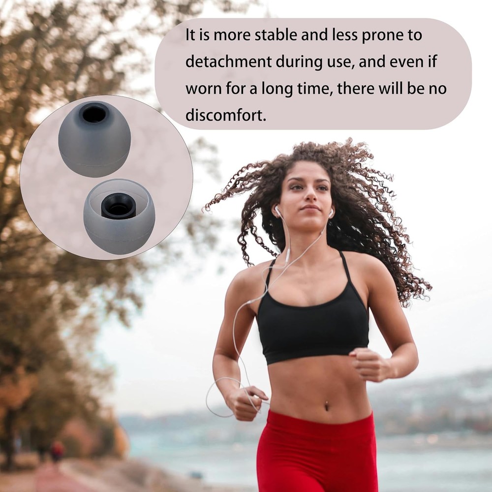 Silicone Replacement Earbud Tips Covers Eartips Fit multicolour/01