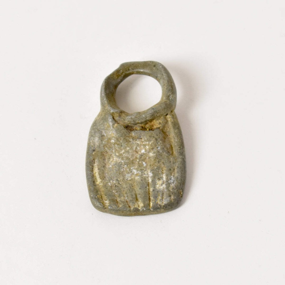 Metal Ring Silver Pendant Ethiopia