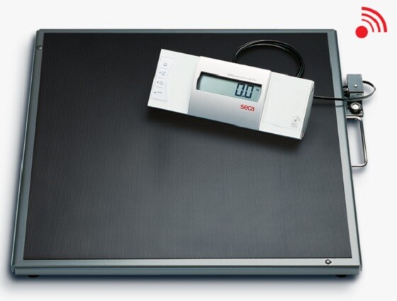 NEW Seca 634 Digital Platform and Bariatric Scale With Wireless Transmission
