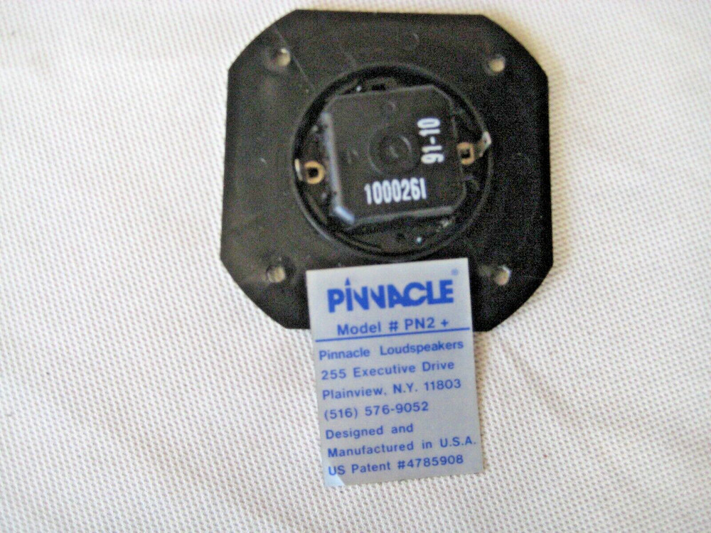 Pinnacle PN2 tweeter 1000261, tested