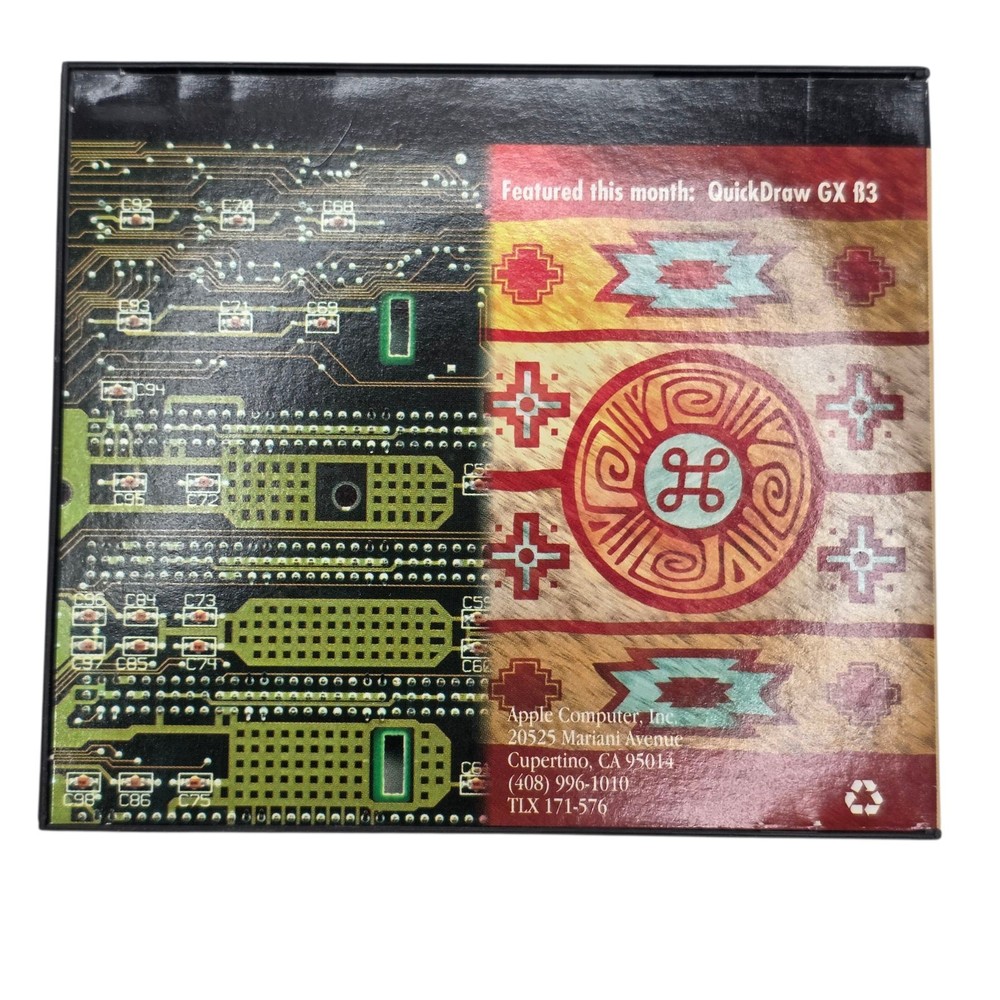 1994 Apple Developer CD “Little Bit Man” March QuickDraw GX ß3 Vintage Mac