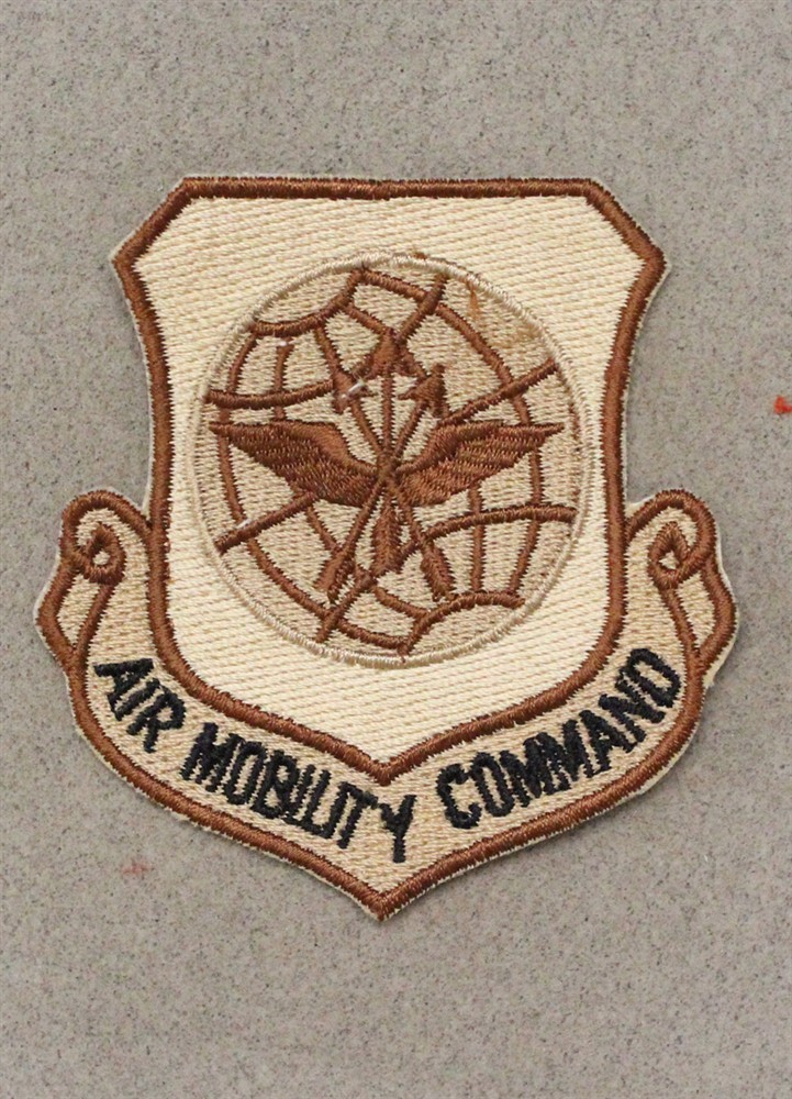 Air Mobility Command, tan - Air Force Patch 2537