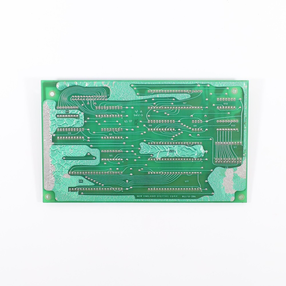 New England Digital Synclavier MU70 Computer Bin Card