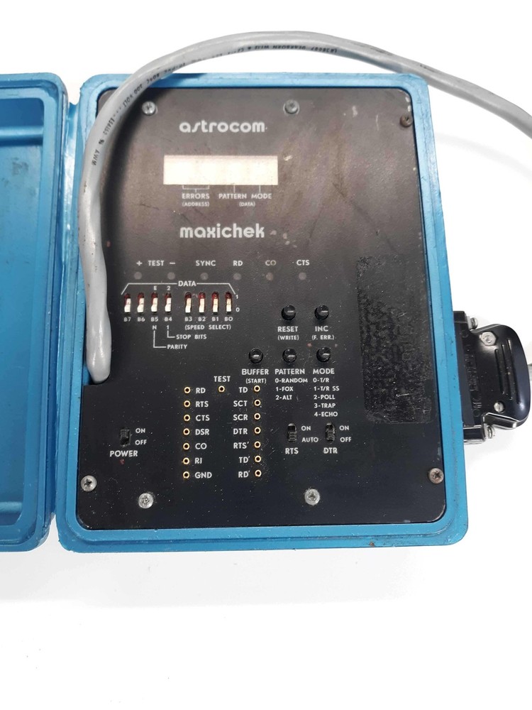 Astrocom Corp. 0004A0120017 Maxichek Data Analyzer 022300