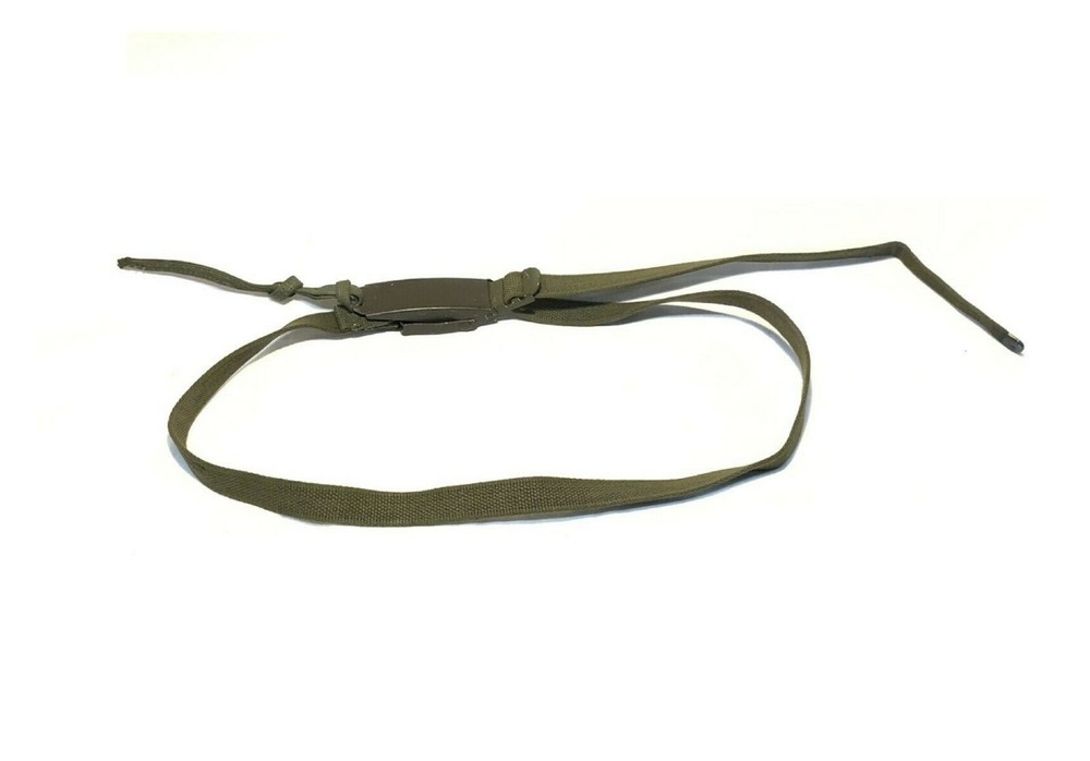 SET of 2 US MILITARY PACKBOARD TIE DOWN STRAP GWP M38 WEBBING JERRY CAN GAS JEEP