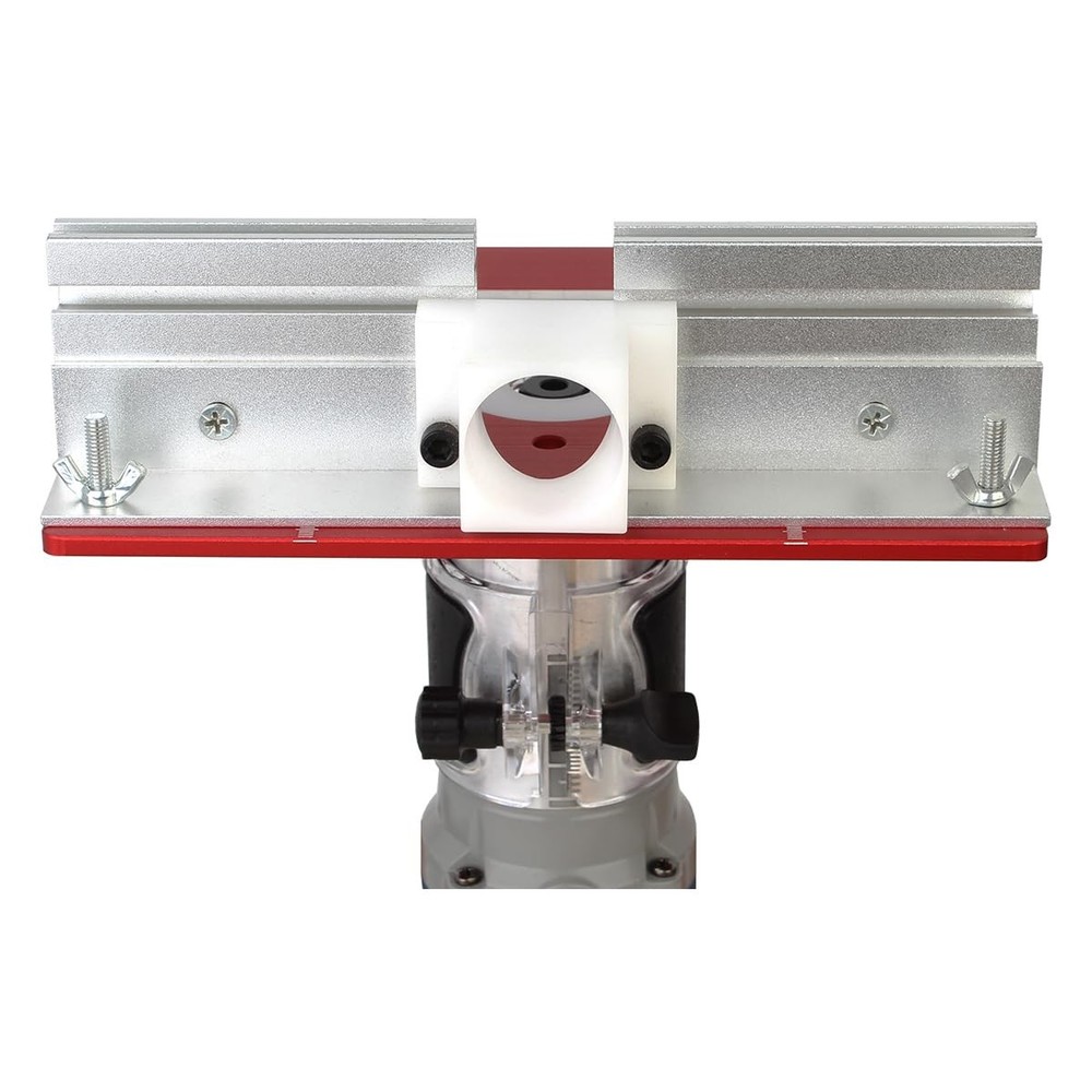 Router Table Insert Plate, Multifunctional Trimming Engraving Table, Aluminiu...