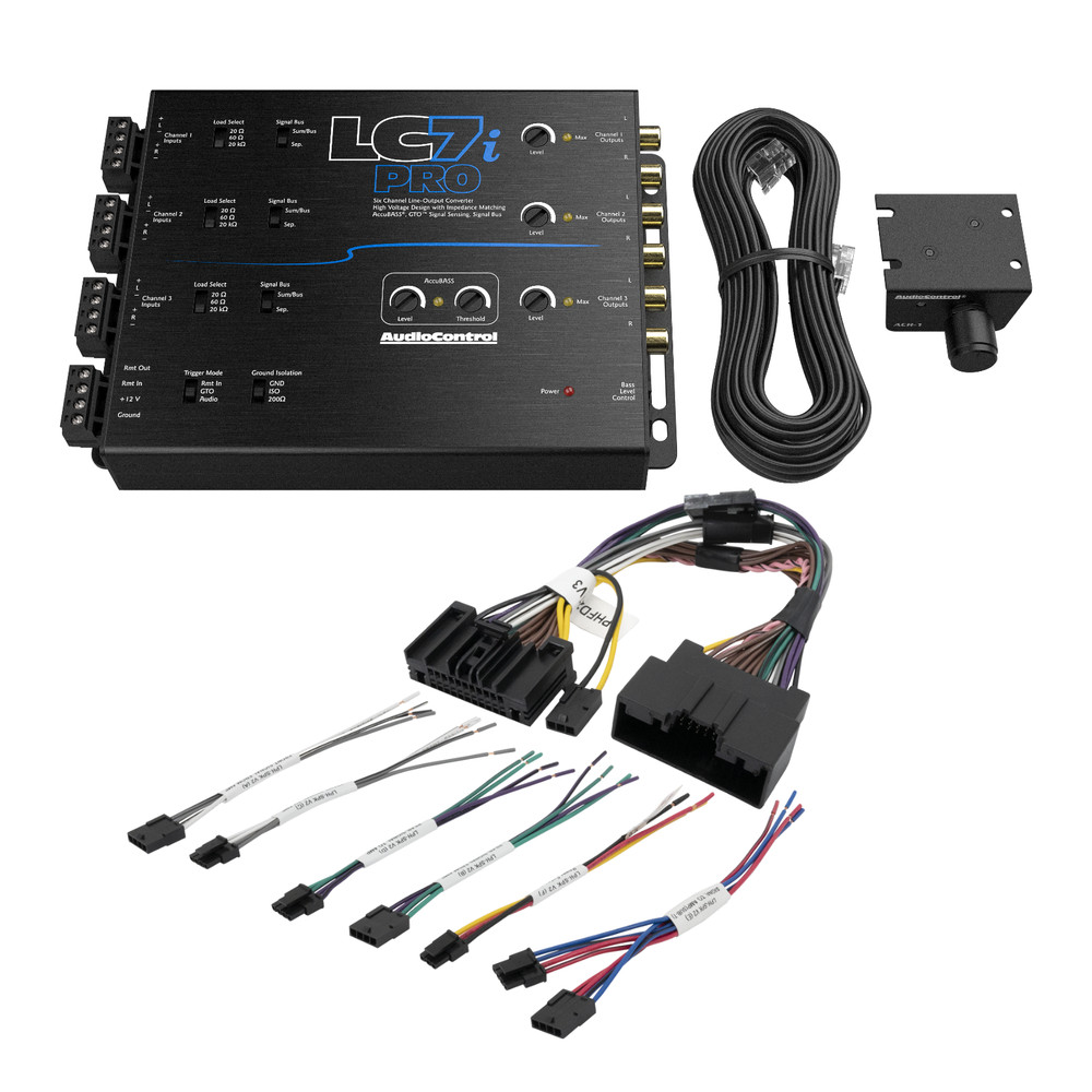 AudioControl LC7i PRO+LPHFD21 Amplifier Integration Solution for 2011-2020 Ford