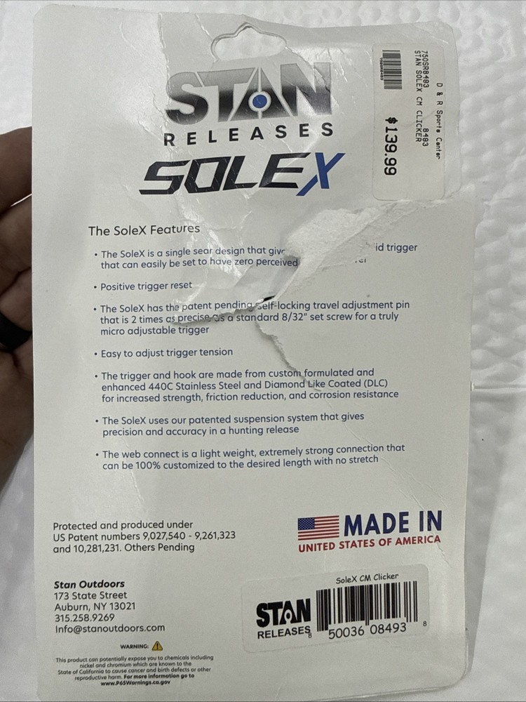 Stan Archery - Release - Item 3171