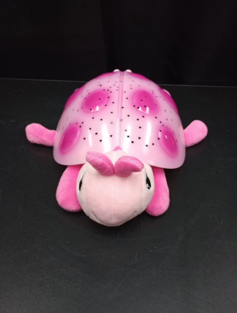 Cloud B Classic Twilight Pink Ladybug Multicolored Nightlight Works