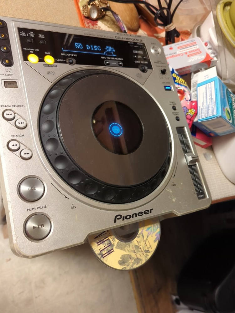 Pioneer CDJ-800 MK2 Digital Turntable Tested